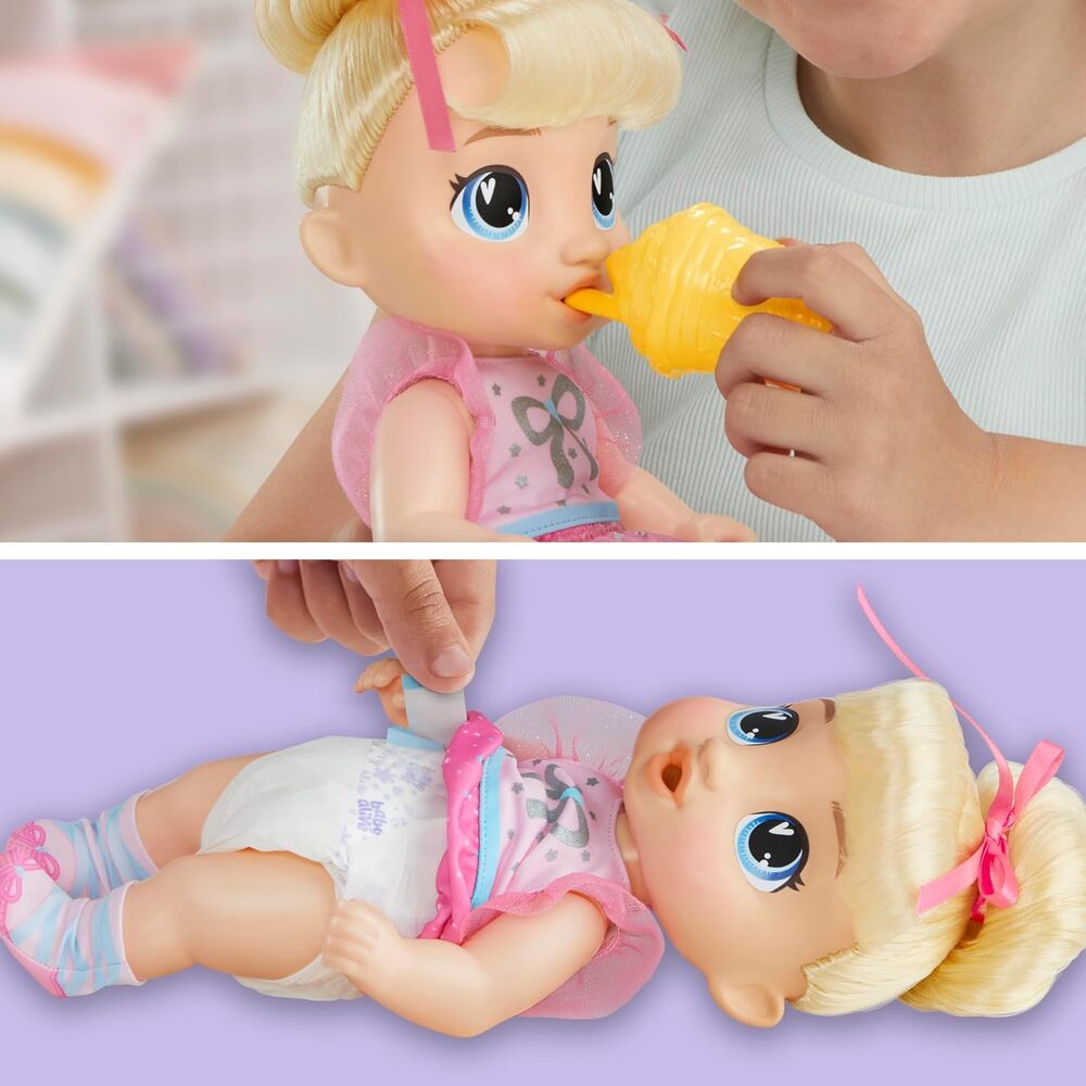 Baby Alive Fairy Harper Hugs Doll, Clothes, Accessories, Blonde Hair, 11 Inches - Picture 4 of 7